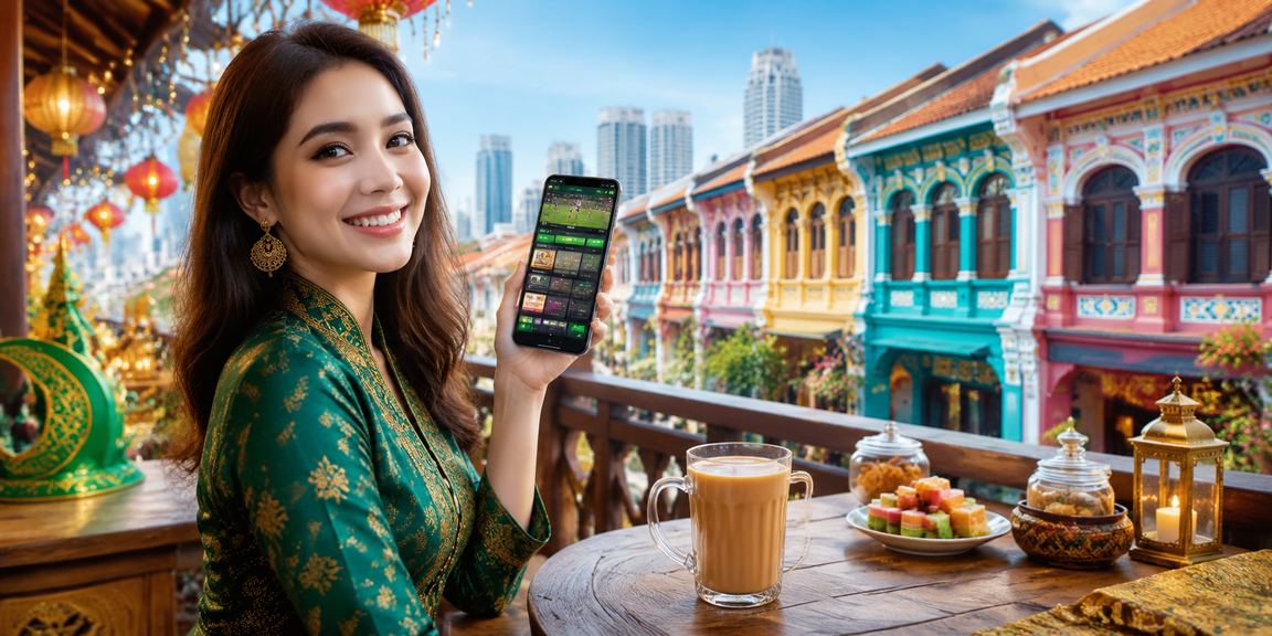 Pengguna Malaysia mengakses kasino mudah alih e510 di Penang dengan log masuk selamat