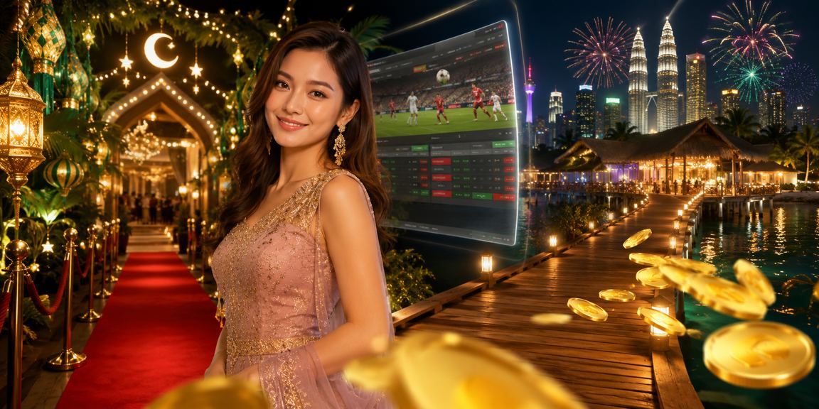 Pertaruhan sukan semasa Hari Raya di Petaling Jaya melalui e510